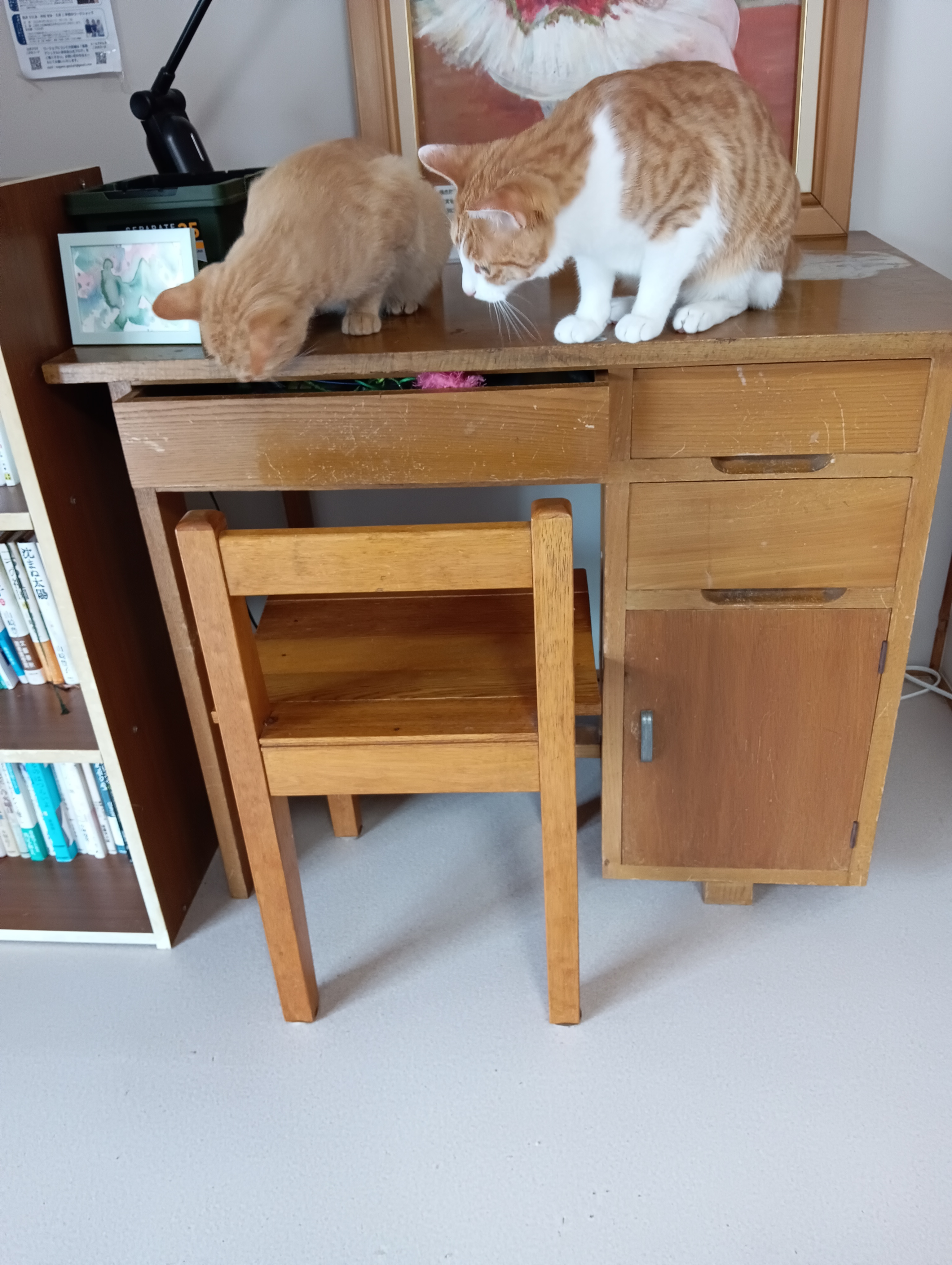 　　　　　　　　　　　　　　　　　　　　　　　　　　　ペンがなけりゃ勉強できないにゃあ～