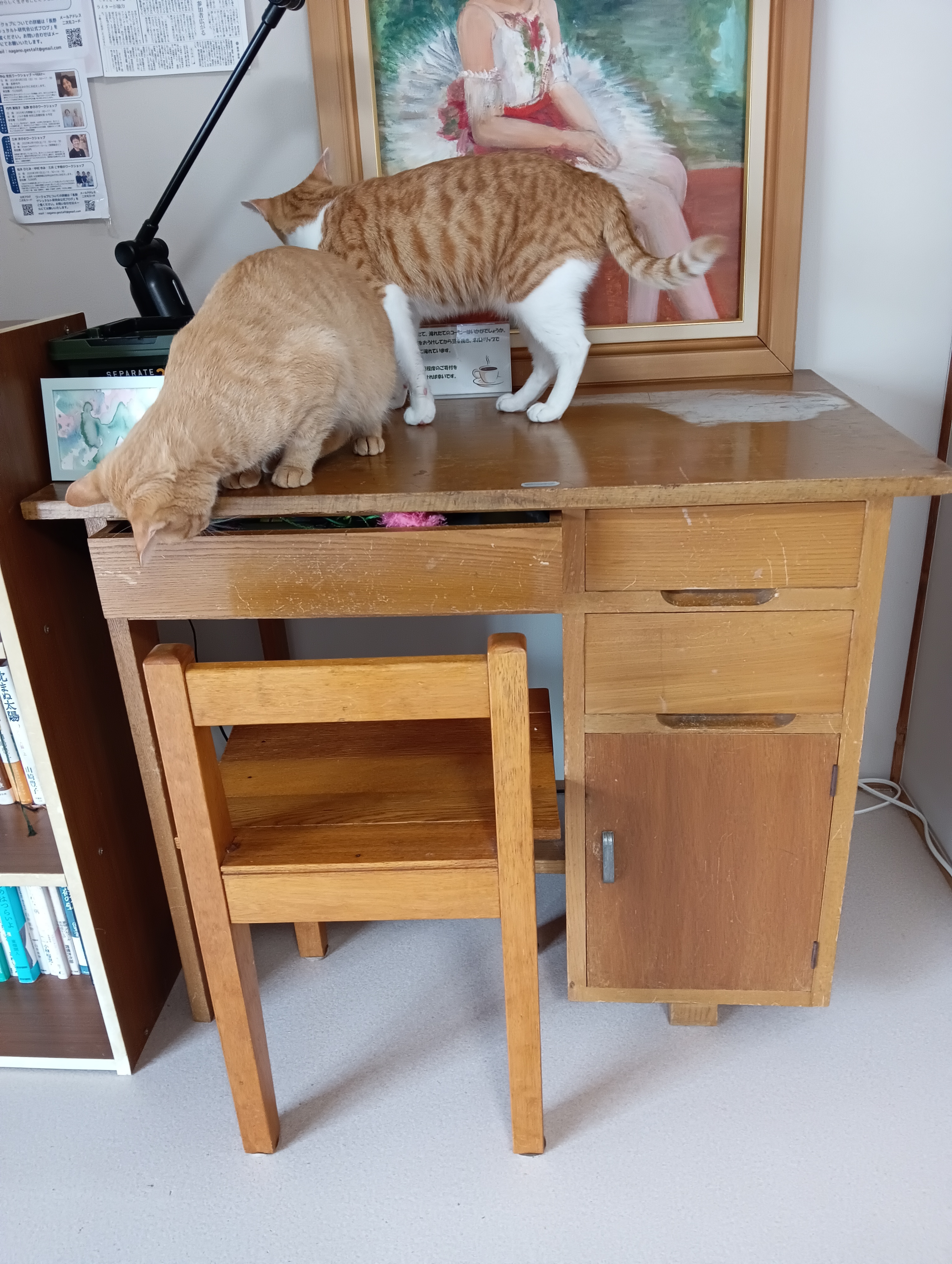 　　　　　　　　　　　　　　　　　　　　　　　　　　　　やーめたやめた、勉強なんてやめたよ